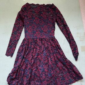 Lace minidress by Ganni